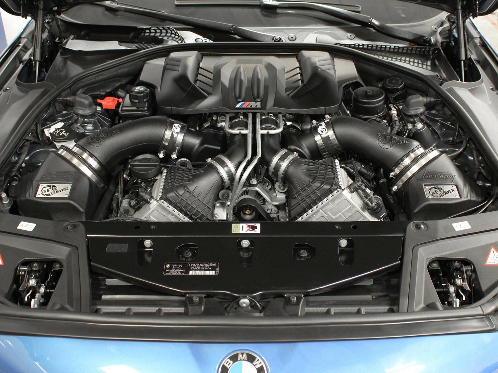 真人M5 F1 FV AC aFe Momentum GT Cold Air Intake Kit For 12-17 BMW M5 M6 S63