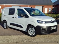 2020 70 Citroen Berlingo 850 XL 1.5 BlueHDI 100 Enterprise 5 Seat Crew Van.