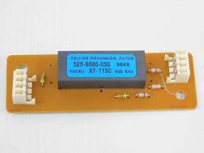 YAESU XF-117CN フィルター Yaesu XF-115C YF Collins 526-8686-030 CW Mechanical Filter