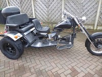 VW TRIKE 1600cc Q REG 3 SEATS SPRINGER FRONT END