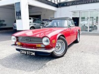 Triumph TR6. UK CAR. OVERDRIVE.