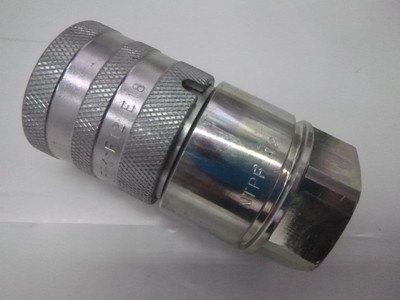 Argus 1'' NTPF FPK-F12 E18 Flat Face Quick Release Female Coupling