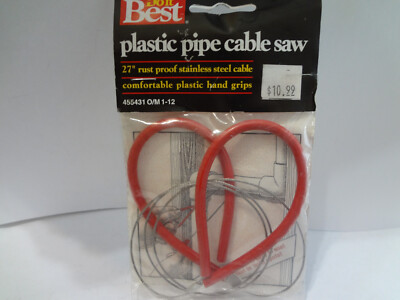 Doit Best Plastic Pipe Cable Saw 455431O/M 1-12