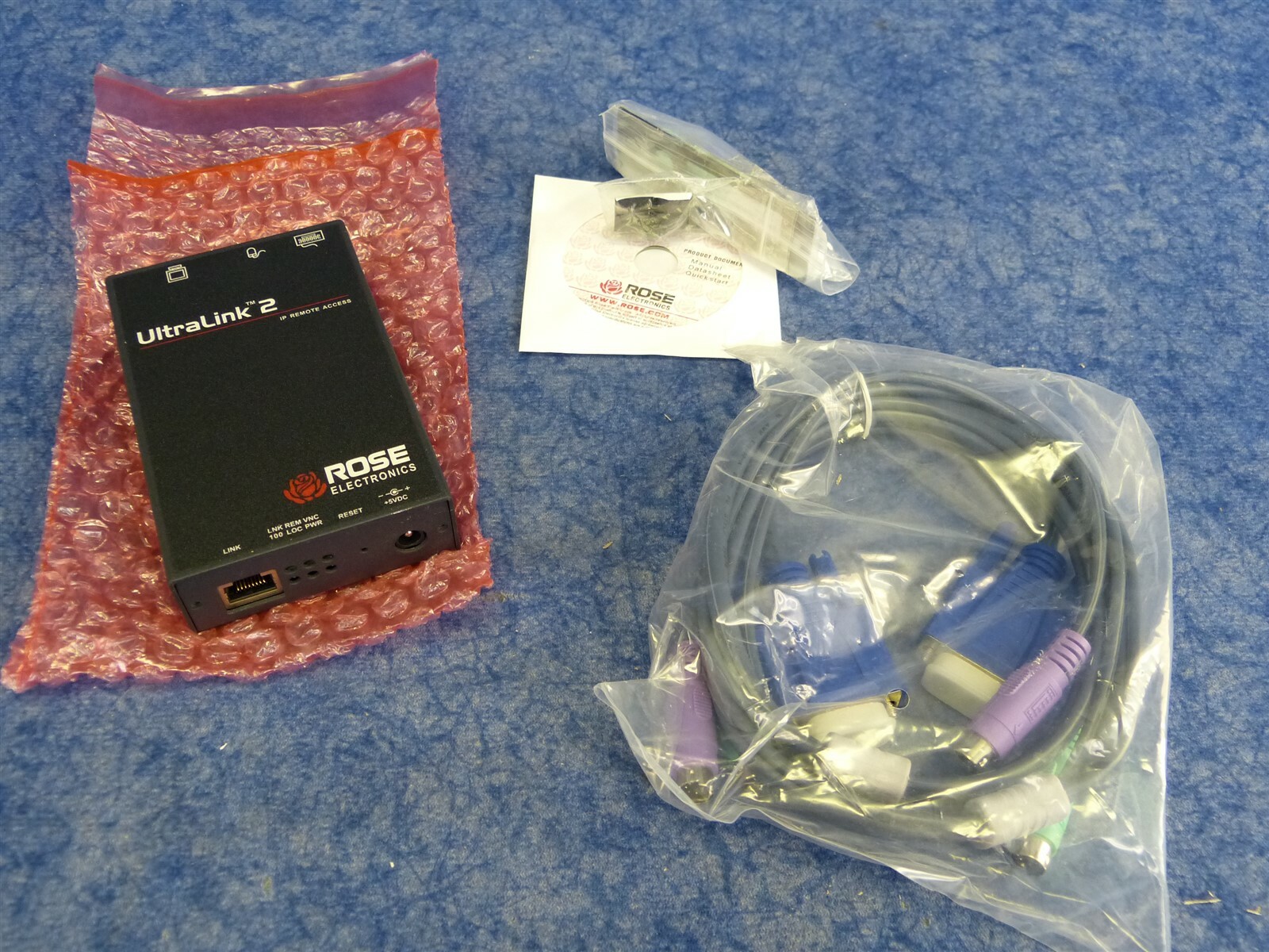 NEW Rose Electronics UltraLink 2 UL2-SA/SW Remote KVM Access Single Unit