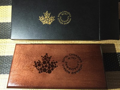 2015 -  $25 Fine Silver 3 Coins Set Singing Moon Mask Canada Ultra-High Relief