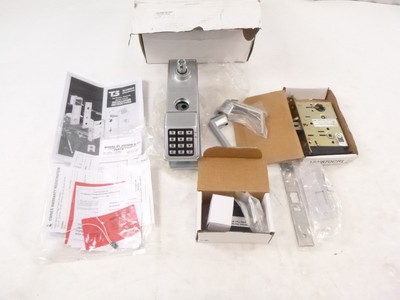 T3 Trilogy Alarm Lock DL3500CR Digital Mortise Lock Classroom Satin Chrome