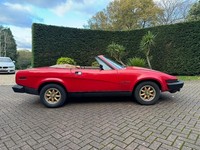 Triumph TR7 Convertible 1981 Red Classic Solid Good Driving Project 