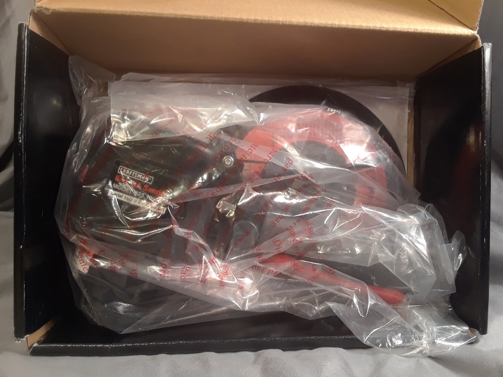 Craftsman Dual Action Sander Free Shipping New