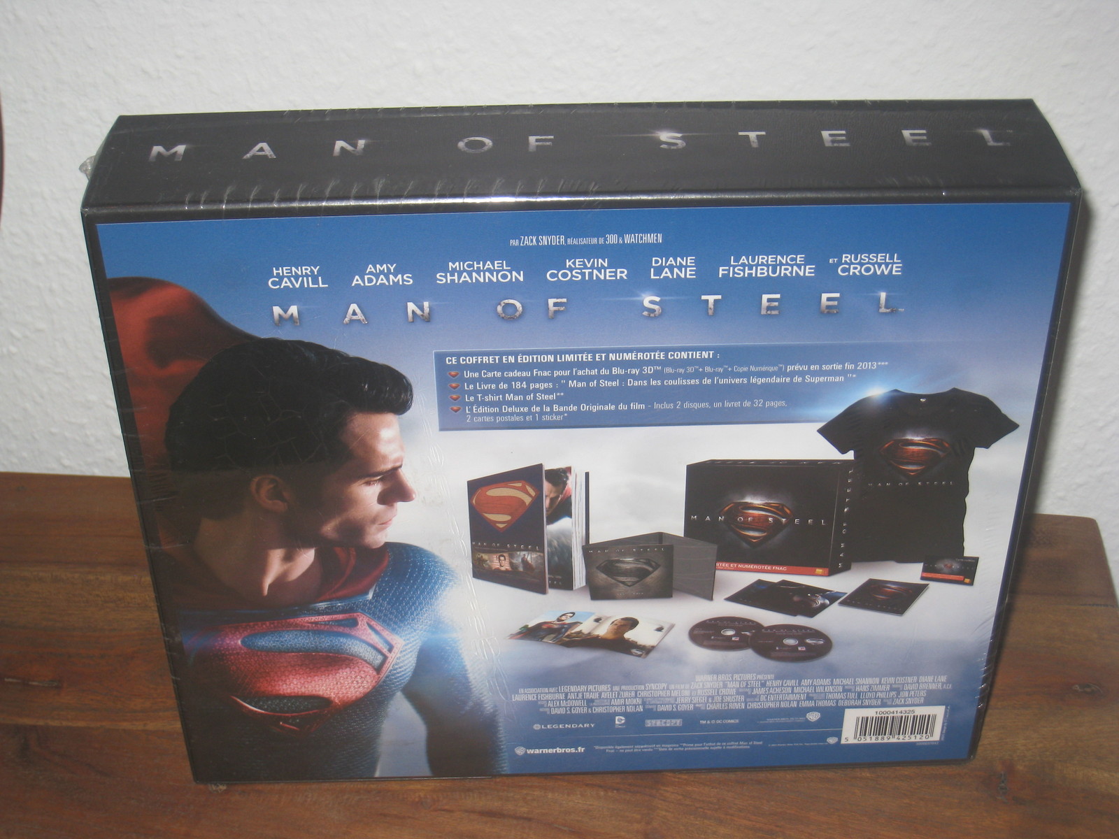 Man of Steel - Edition Limitee de Pre-reservation FNAC Vorbesteller Box - NEU