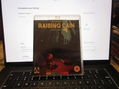Raising Cain [Blu-Ray] (English audio) [Region B]  LIKE NEW FREE SHIPPING!!!