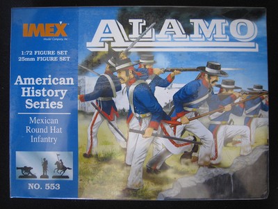 YU123 Imex 1/72 Modell Figürchen 553 American History Serien Mexican Rund Hut