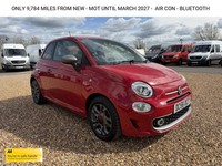 2017 Fiat 500 1.2 S Hatchback 3dr Petrol Manual Euro 6 (s/s) (69 bhp) Hatchback 