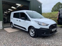 2021 71 FORD TRANSIT CONNECT 230 100PS LWB L2 5 SEAT FACTORY CREW VAN **NO VAT**