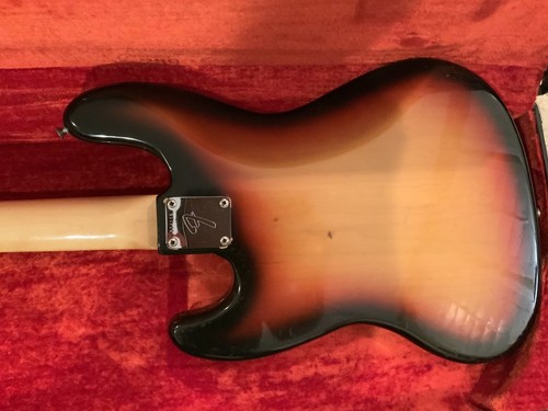 Vintage Fender Jazz Bass 1971 All Original And Clean
