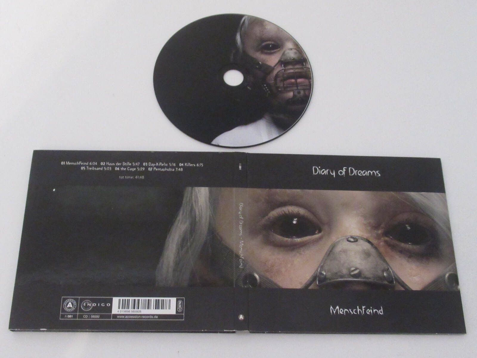 Diary Of Dreams – MenschFeind/Accession Records – A 081 / CD