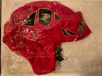 Anaheim Angels Anaheim Ducks Promo Hockey Helmet Beanie Hat Stadium Giveaway Cap