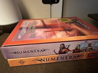 Numenera RPG Lot Core Rulebook w/Map + Starter Set + Module