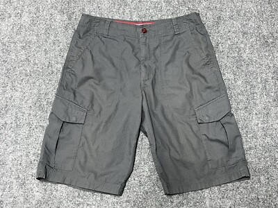 Air Jordan Cargo Ripstop Shorts Mens Size 32 Gray Baggy Jumpman Outdoors Utility