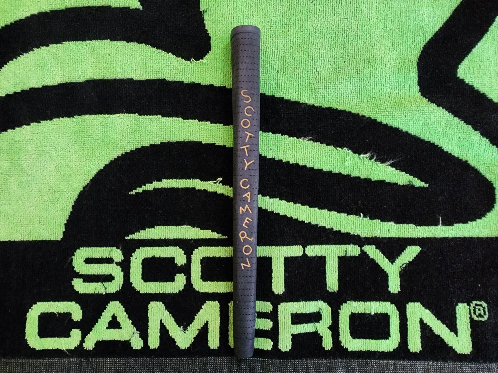 【正規品】DANCING CAMERON NO CORD - BLACK Scotty Cameron Custom Shop Dancing Cameron No Cord Grip