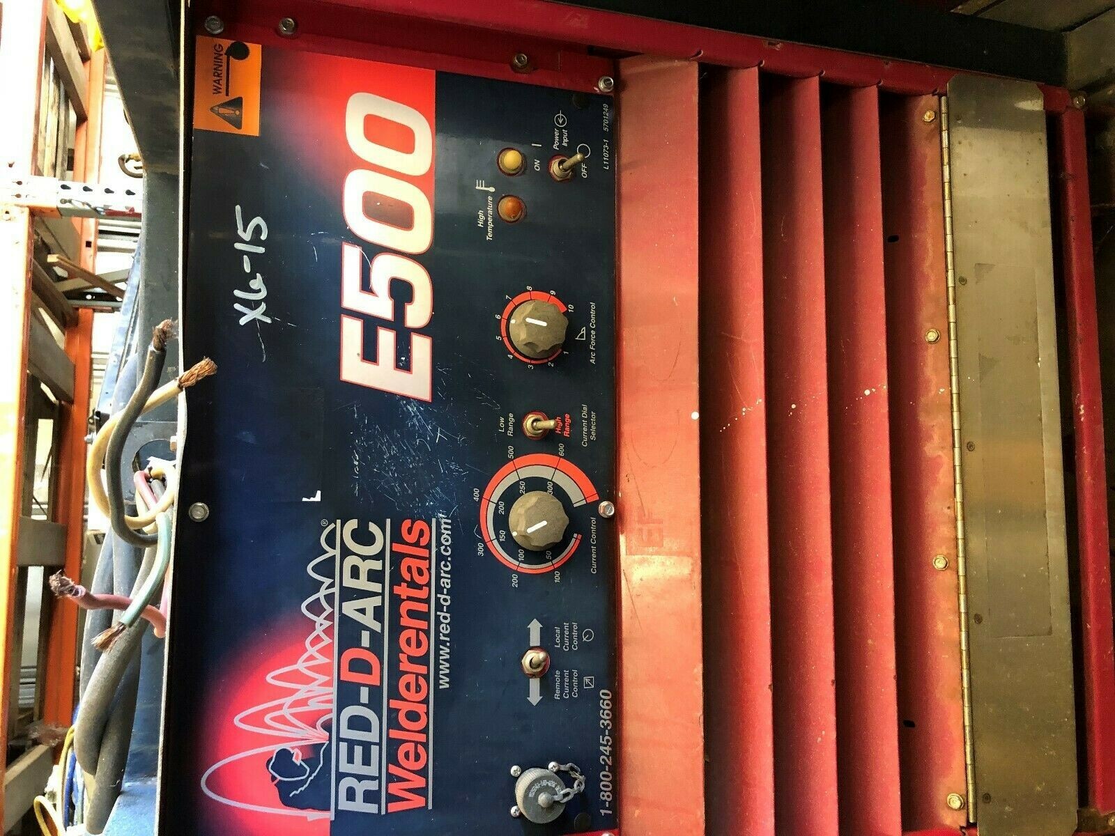 E500 Extreme Duty welder  RED-D-Arc welder E500