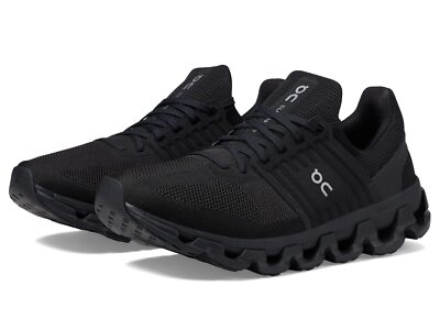 Pre-owned On Man's Sneakers & Athletic Shoes  Cloudswift 3 Ad In All Black