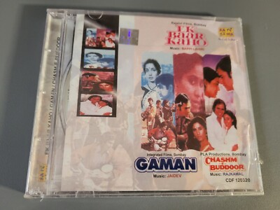 RARE Ek Baar Kaho/ Gaman/ Chashm E Buddoor Bollywood Audio CD