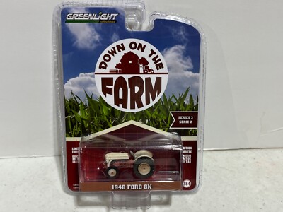 Ford 8N 1948 Tractor Down on the Farm Dirty Limited Edition 1/64 Greenlight Coll