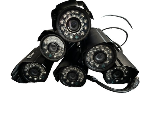 Swann Pro-500 Series N3960 Surveillance Security Camera - Black  Lot Of  6