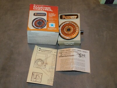 Intermatic Timer Master Control 24 hour auto Timer Vintage
