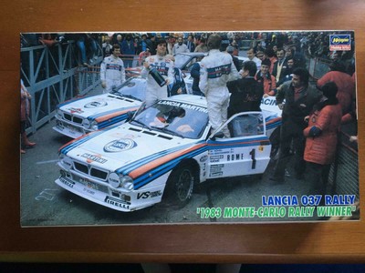 HASEGAWA LANCIA 037 RALLY 1983 MONTECARLO RALLY WINNER SC 1/24 N. 25031