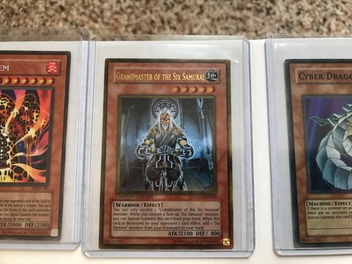 Yugioh Card Lot-Foils 1st Editions Limited Editions - 380+ Cards. 43 Foil/Named