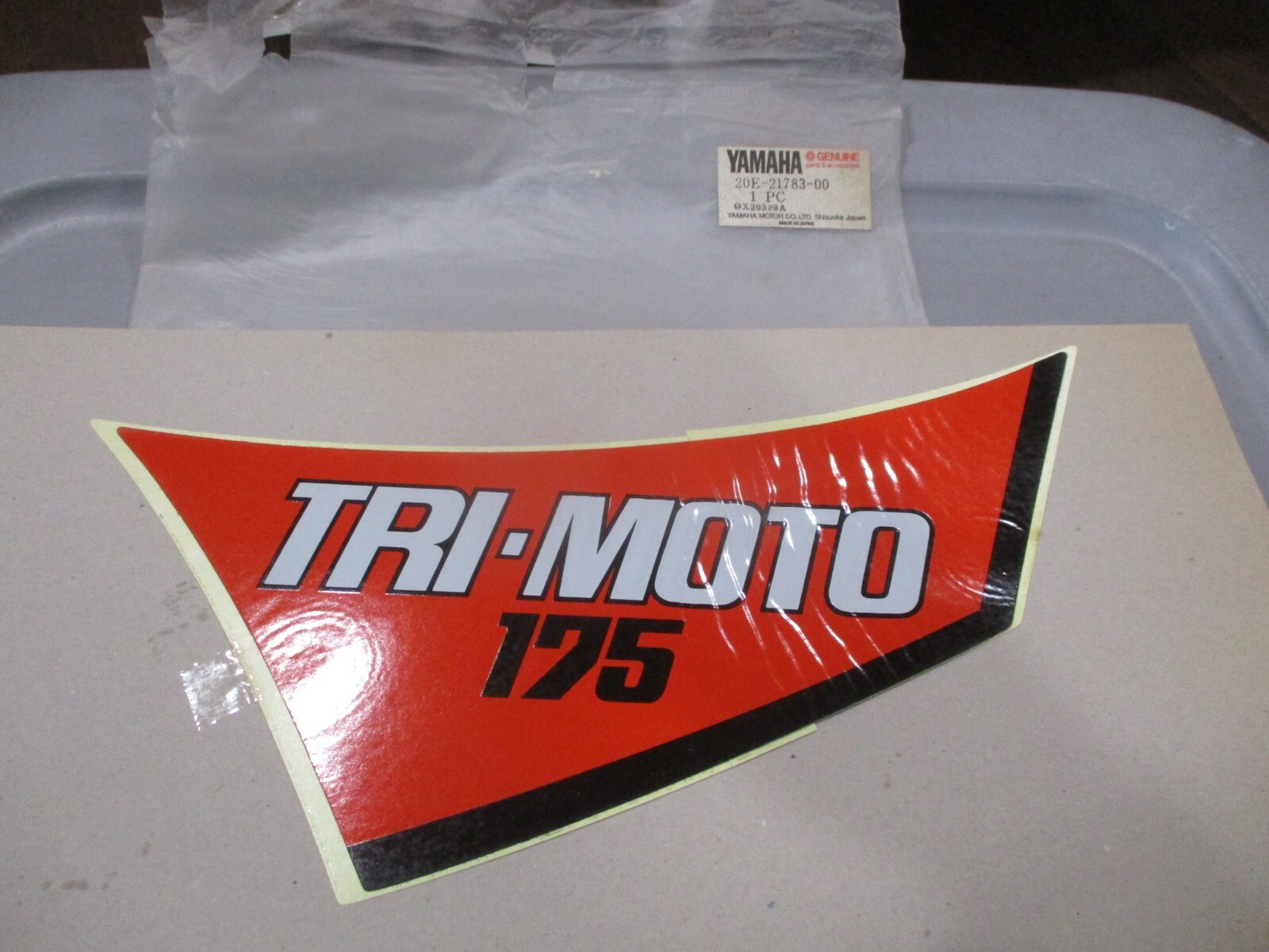 NOS Yamaha OEM Emblem 3 1983 YT175 20E-21783-00 | eBay NOS Yamaha OEM Emblem 3 1983 YT175 20E-21783-00 | eBay