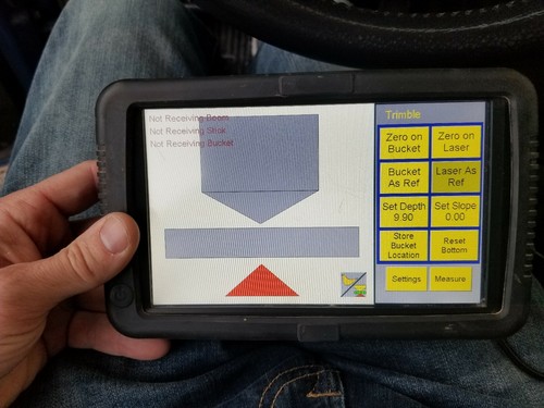 Spectra Precision DDS-300 Excavator Grade Control System.