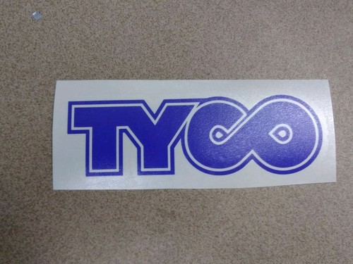 Tyco sticker slot car pit box Ho 1/64 440 x2