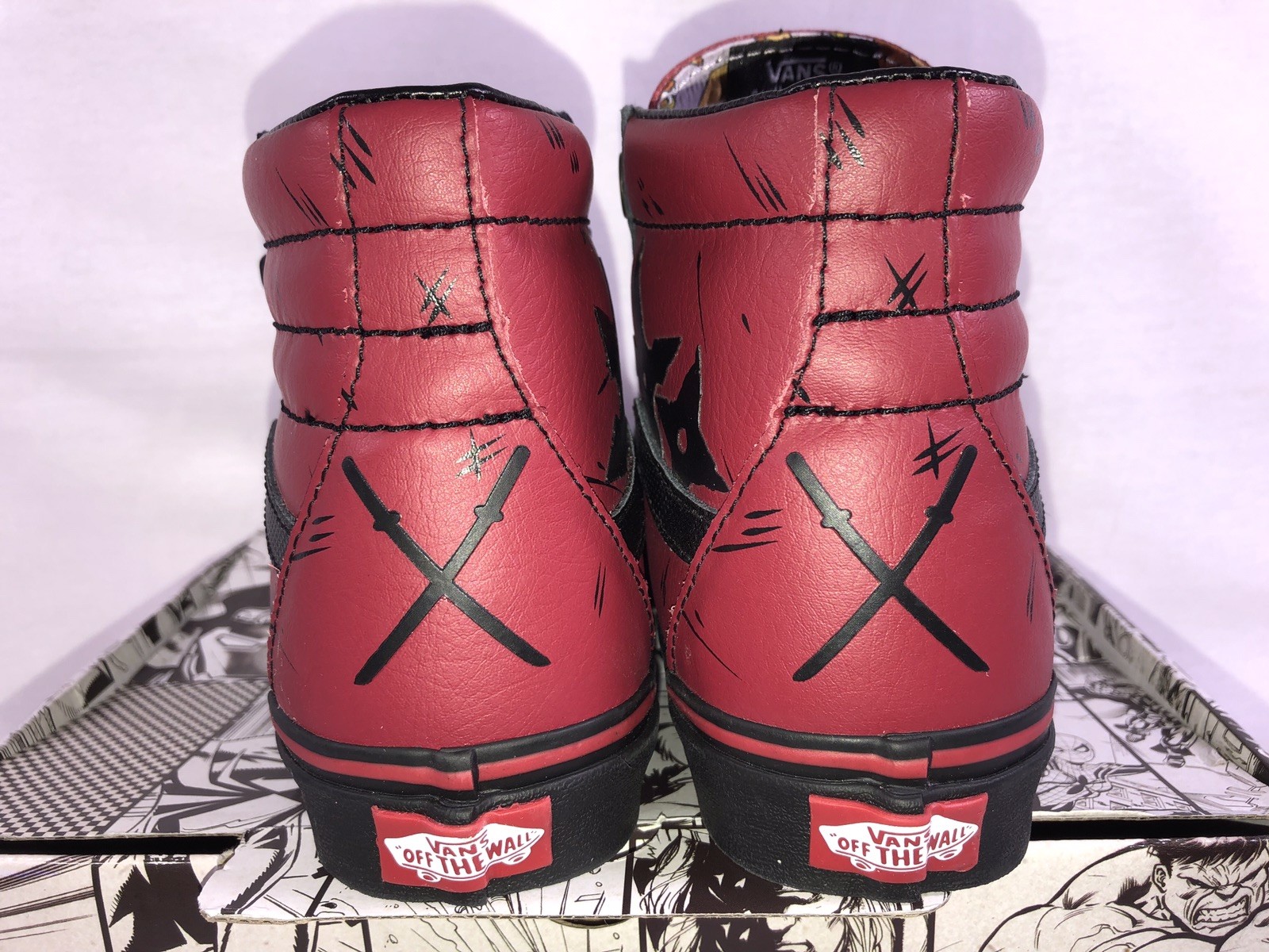 deadpool shoes vans