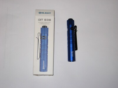 Olight i3T EOS Blue flashlight (Limited Edition)