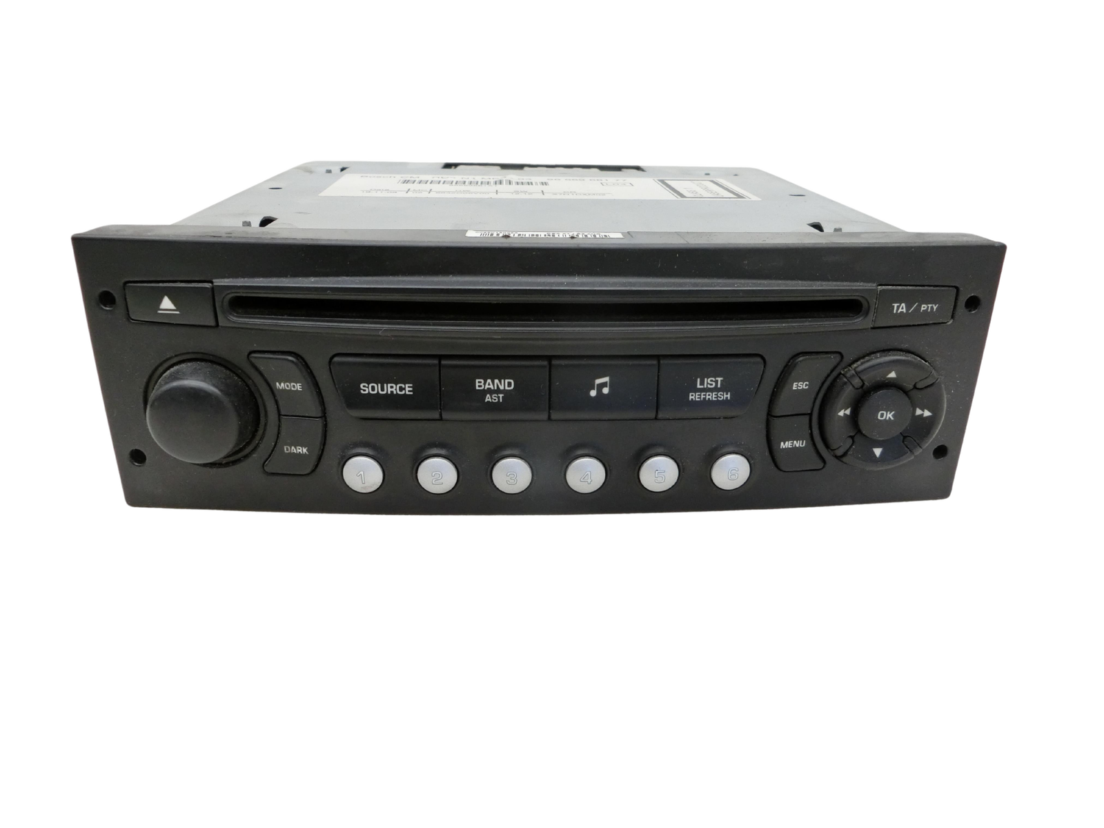 Peugeot Partner II 08-12 Autoradio CD-Radio CM RD4 N1 MP3-03  - Bild 1