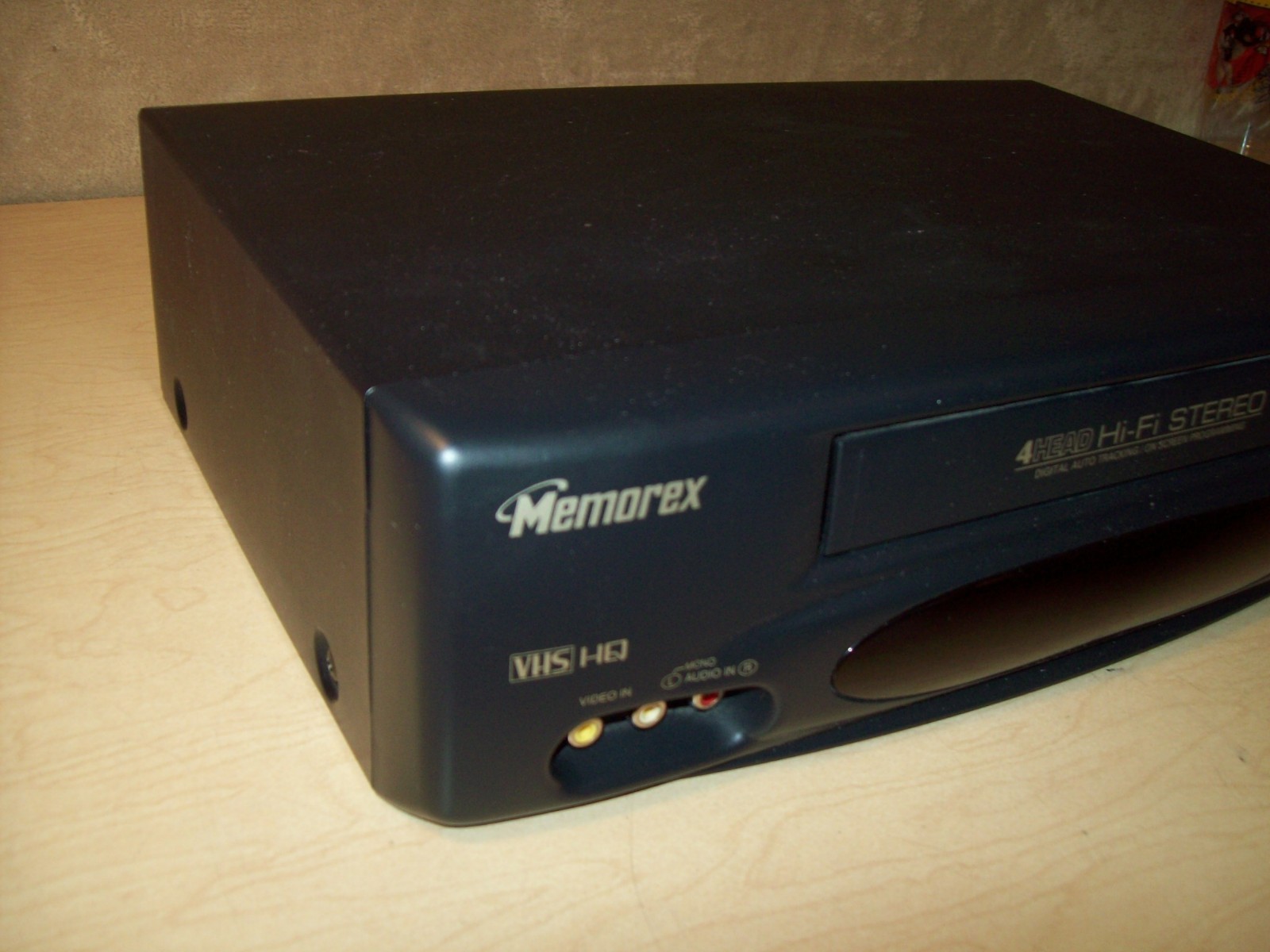 Memorex~4 Head~VCR~VHS Player~Tested~Works~MVR4040A