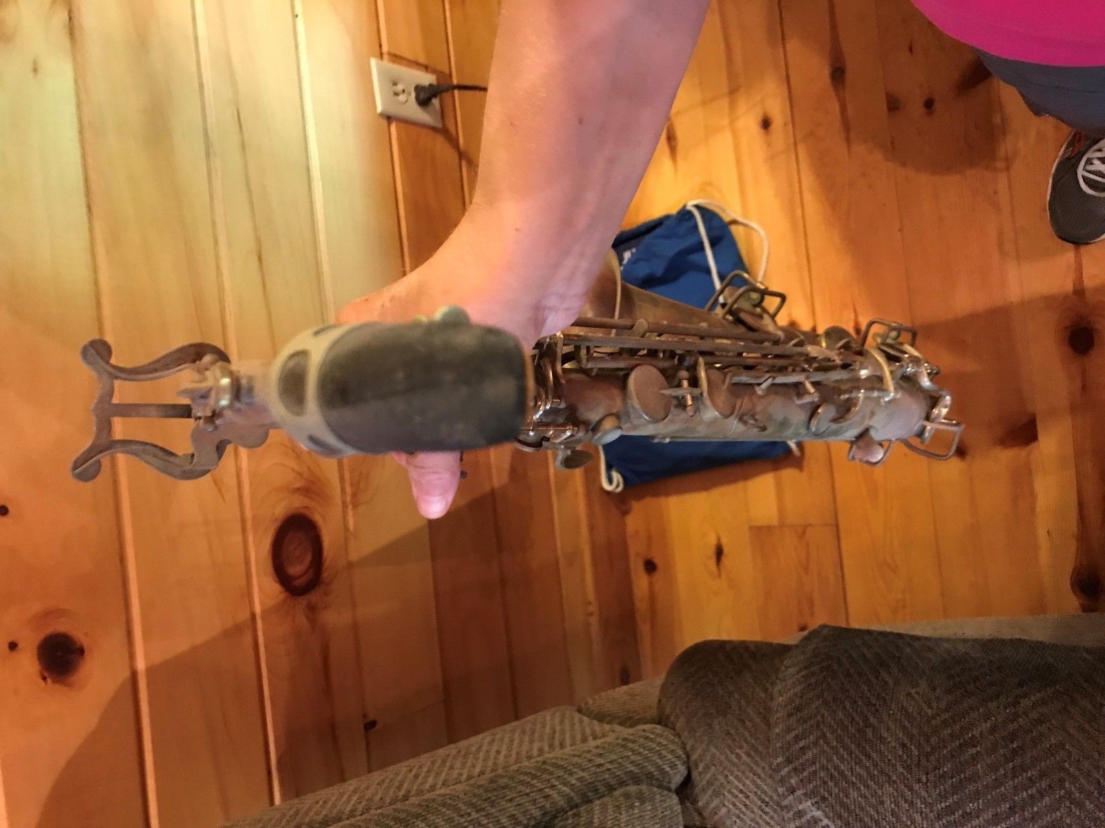 vintage saxophone