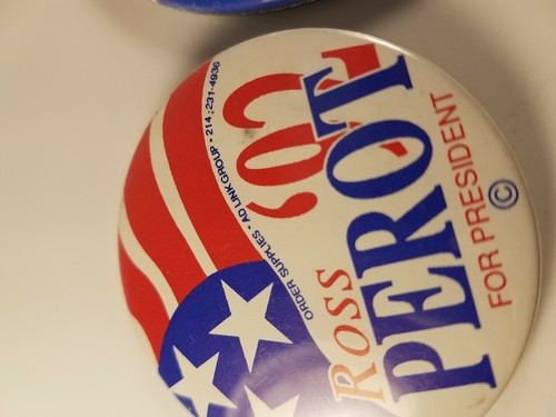 Ross Perot Campaign Buttons