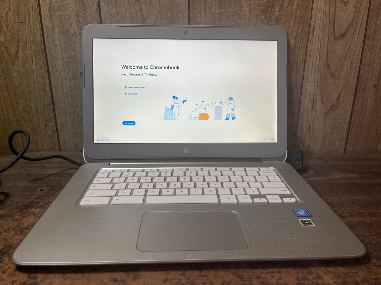 HP Chromebook 14-ak013dx 14in Notebook PC - Intel Celeron