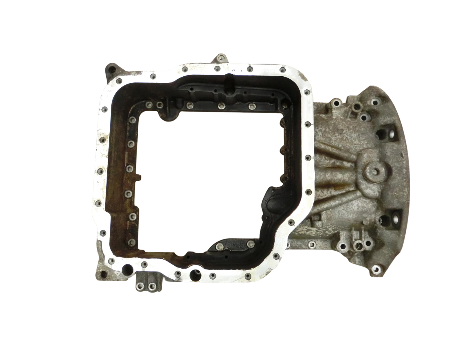 VW Touareg 7L 02-06 V8 4,2 228KW AXQ Oberteil für Ölwanne Motorwanne  - Bild 1