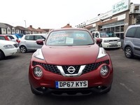 2018 Nissan Juke 1.6 N-Connecta Xtronic Automatic 5-Door From £11,995 + Retail P