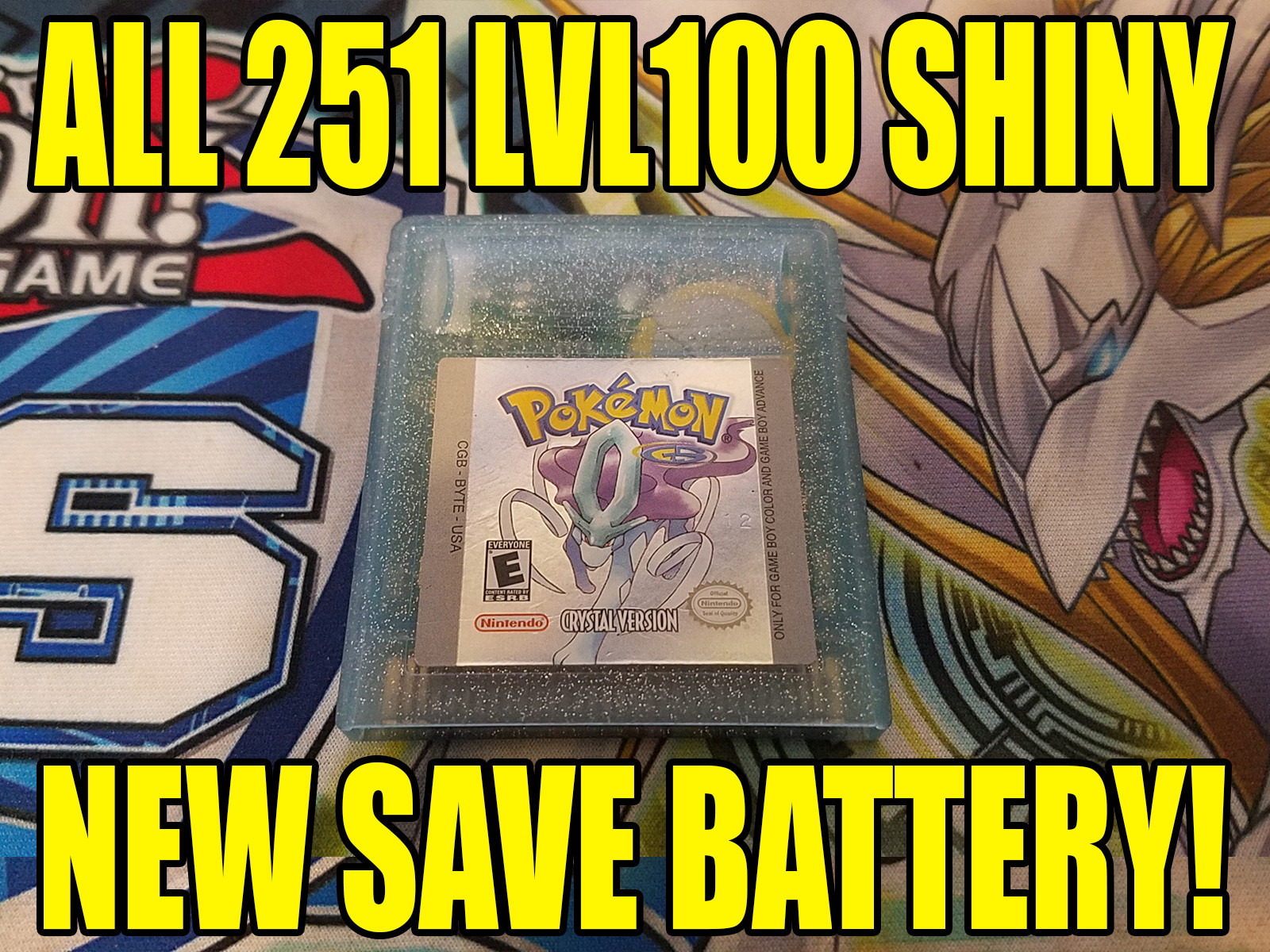 ポケットモンスタークリスタル Pokemon Crystal Version Game Boy Color Japan GBC Nintendo