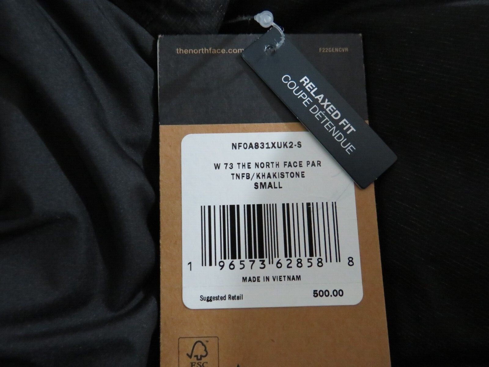 Pre-owned The North Face Womens 73  Parka Long 600-down Warm Puffer Jacket - Tnf Black
