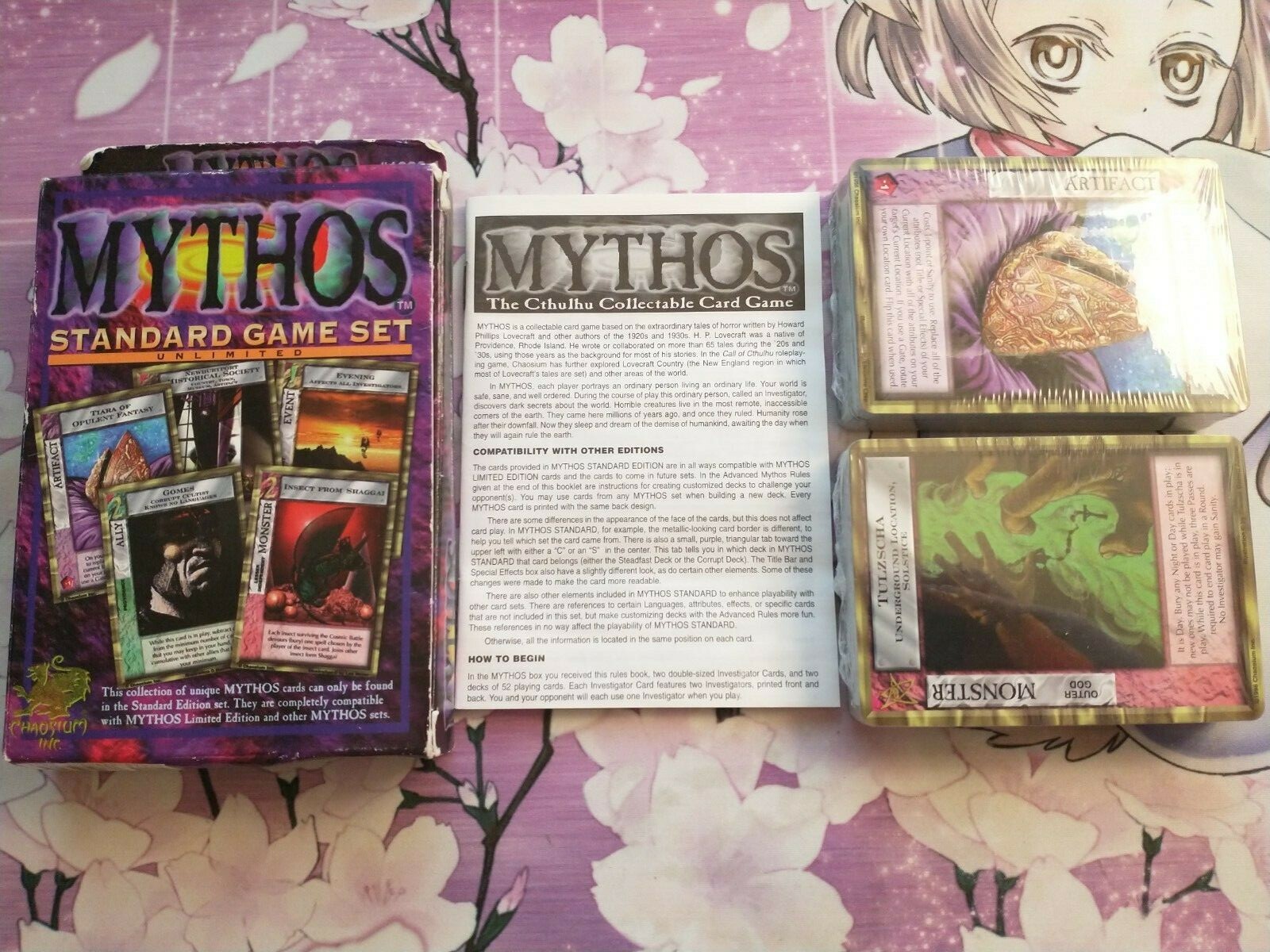 Mythos CCG Standard Game Set Unlimited Opened Cards SealedのeBay公認海外