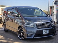 2011 Toyota Vellfire G GREY 2.4 PETROL 2011(11) ULEZ FREE, 7 SEATERS, BEFORE 114