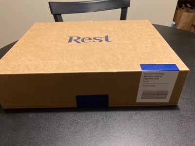 Rest Evercool Flat Sheet Cool Ivory, King/Cali King, New Sealed