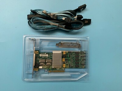 Supermicro AOC-SAS2LP-H8IR SAS RAID Controller PCIe Card  8087 SATA Cable