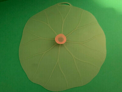 Vintage Charles Viancin Paris Silicone Handled Lily-Pad Design 11'' Food Cover